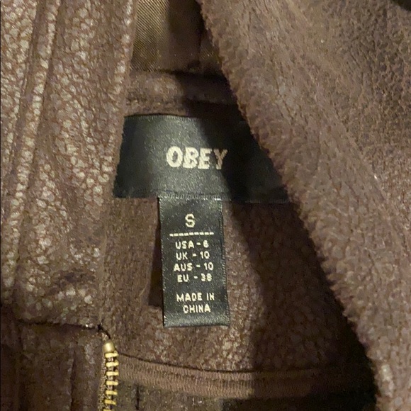 Obey bomber jacket - Picture 2 of 4